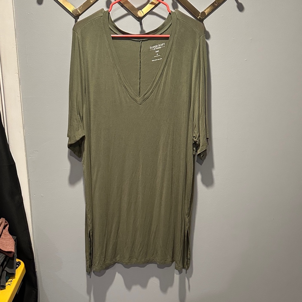 Torrid Olive Super Soft Knit Tunic